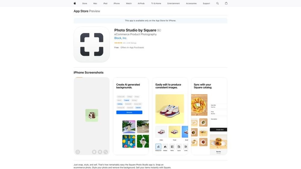 Photo Studio by Square