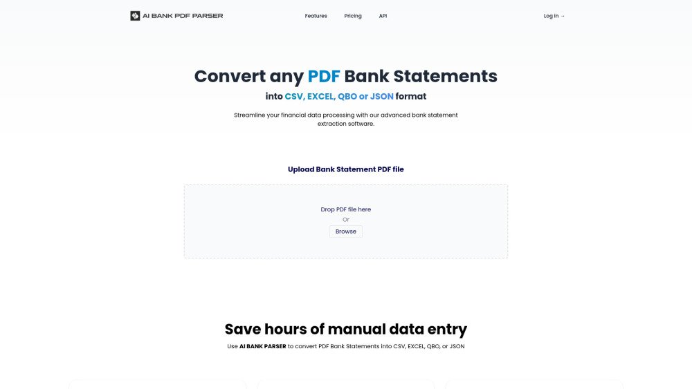 AI Bank Parser