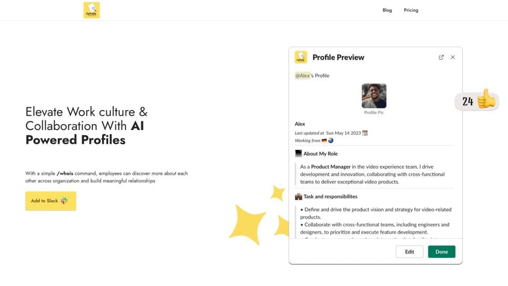 Profile For Slack