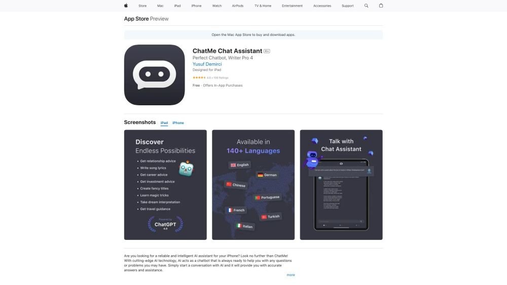 ChatMe Chat Assistant