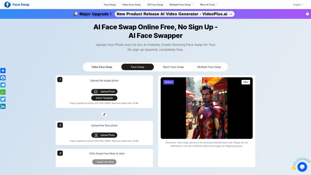 AI Face Swapper