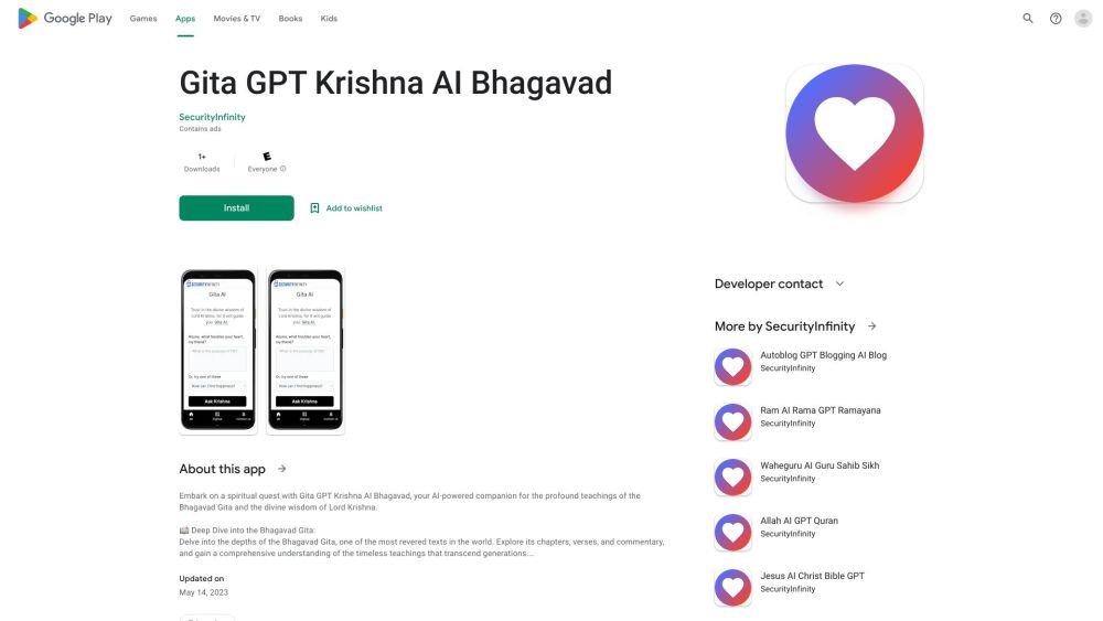 Gita GPT Krishna AI Bhagavad