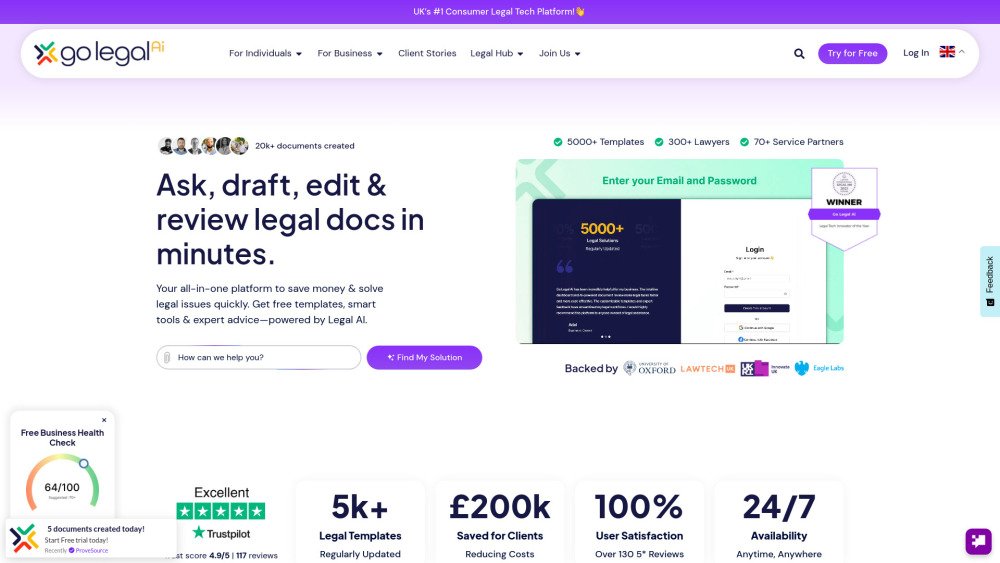 Go Legal AI