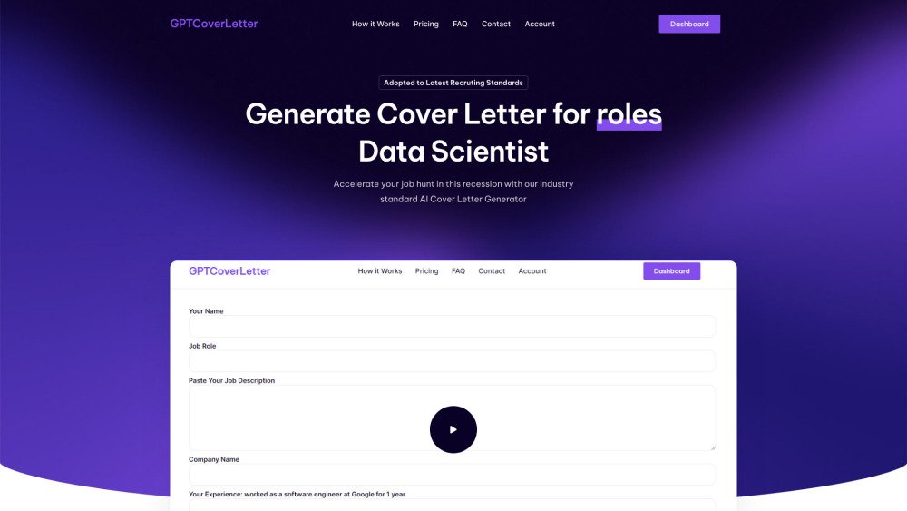 GPTCoverLetter