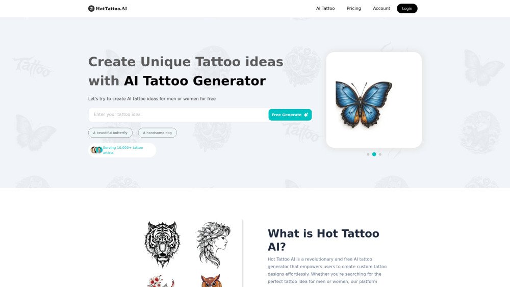 Hot Tattoo AI