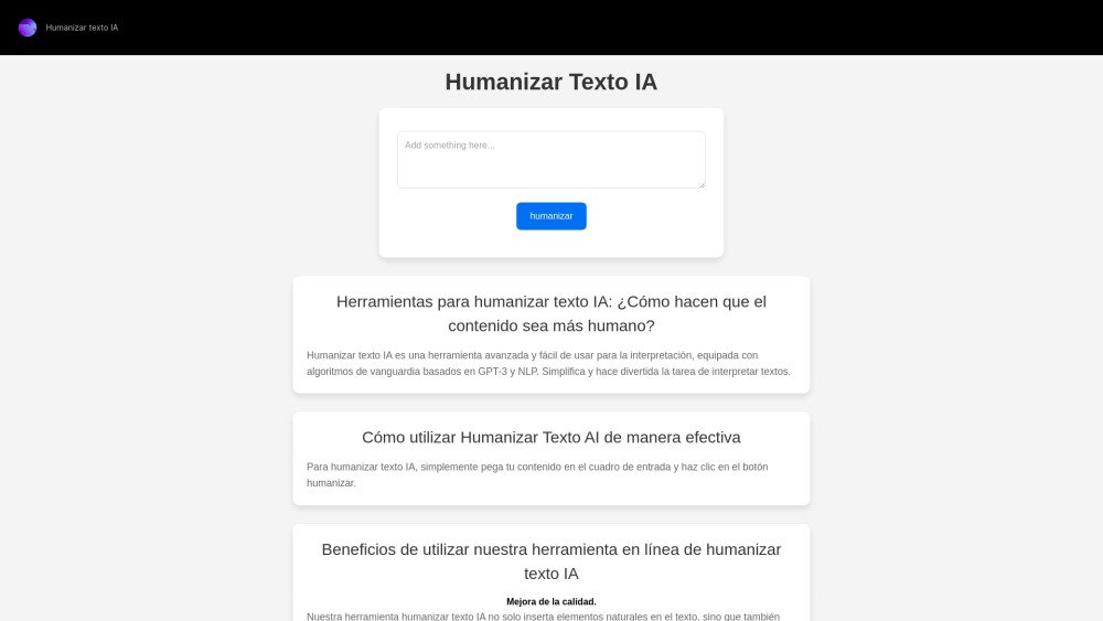 Humanizar Texto IA