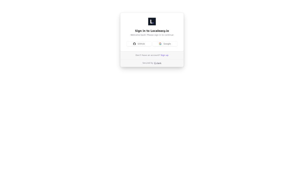 Localeasy.io