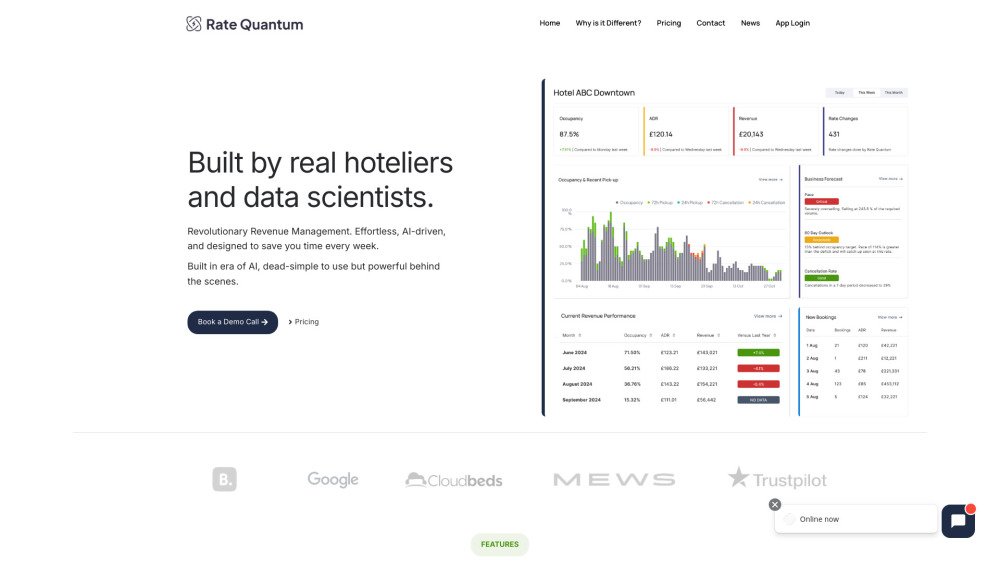 Rate Quantum Revenue Management AI