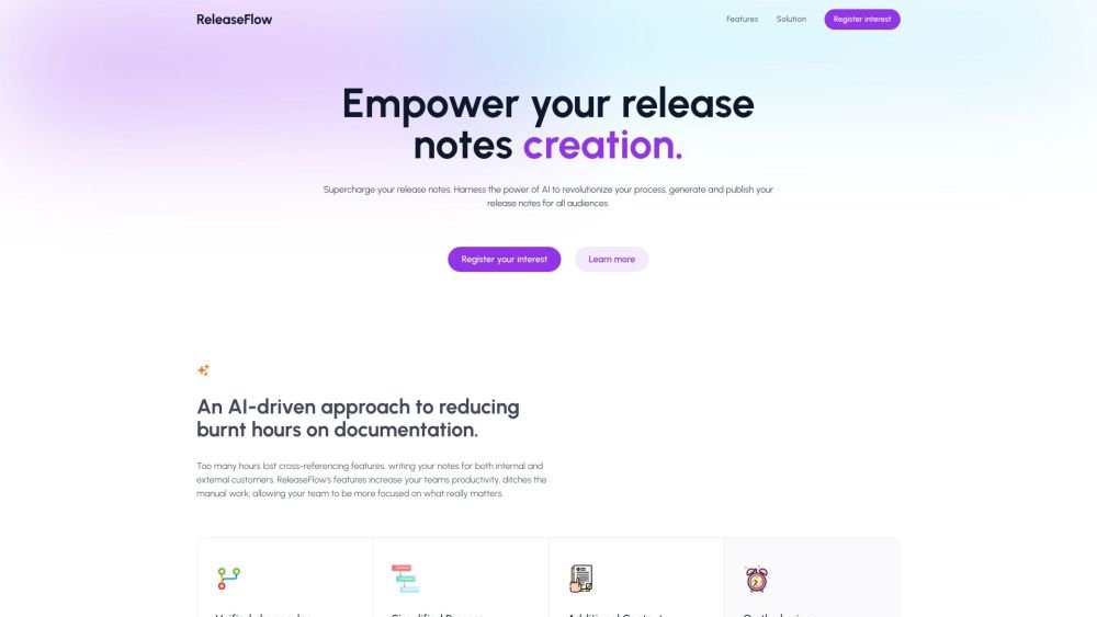 AI Release Notes Generator