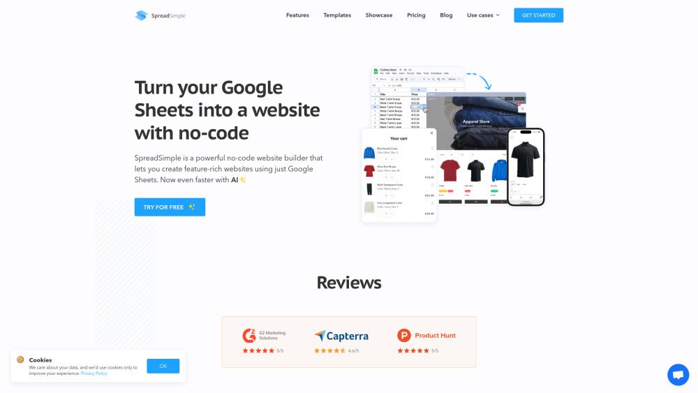 SpreadSimple