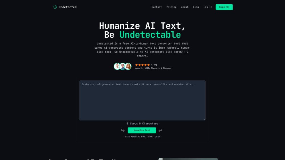 Undetected AI