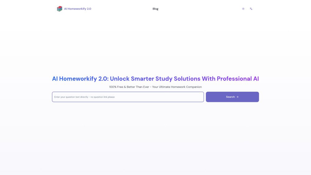 AI Homeworkify