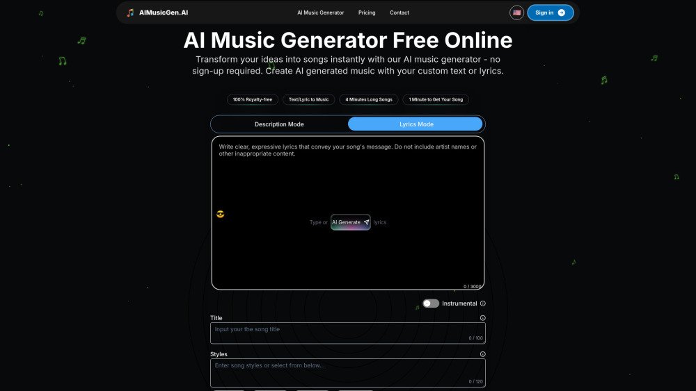 AIMusicGen.ai