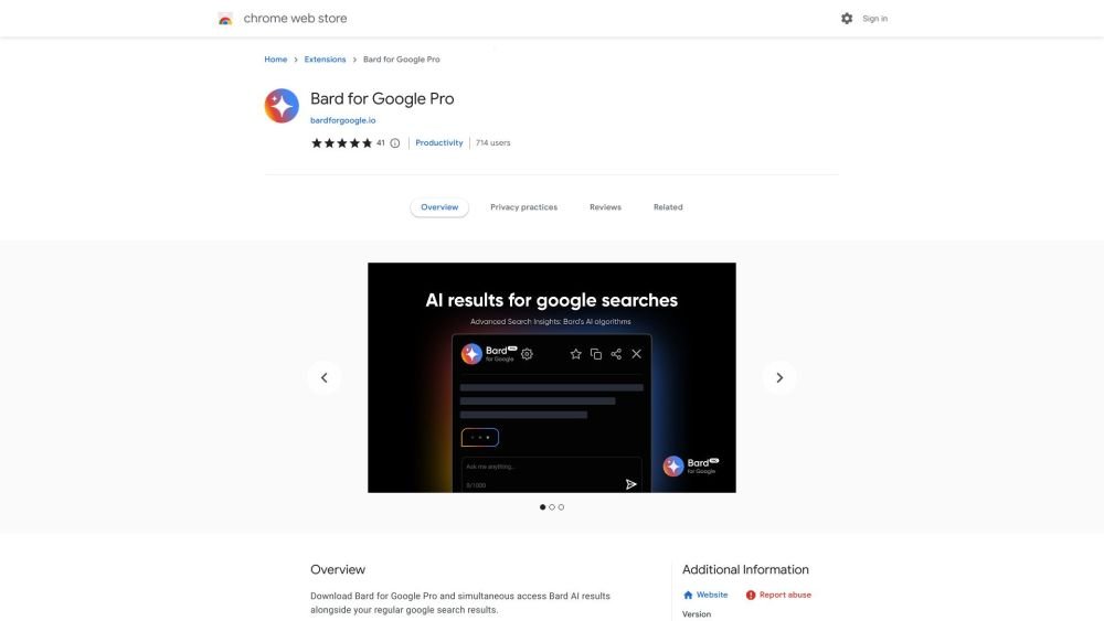 AI Assistant for Search - Chrome Extension