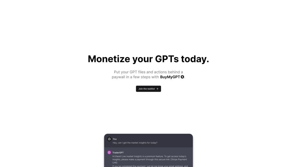 BuyMyGPT
