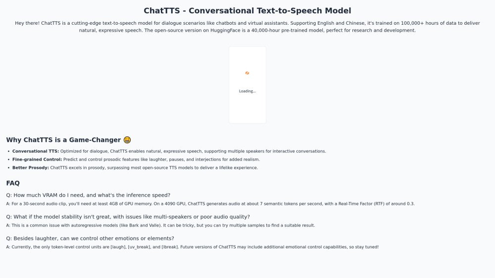 ChatTTS