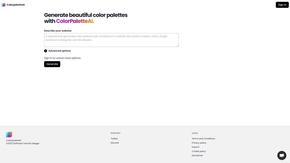 ColorPaletteAI