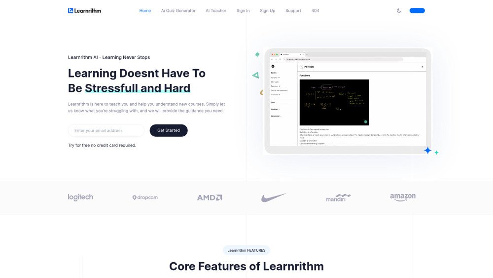 Learnrithm AI