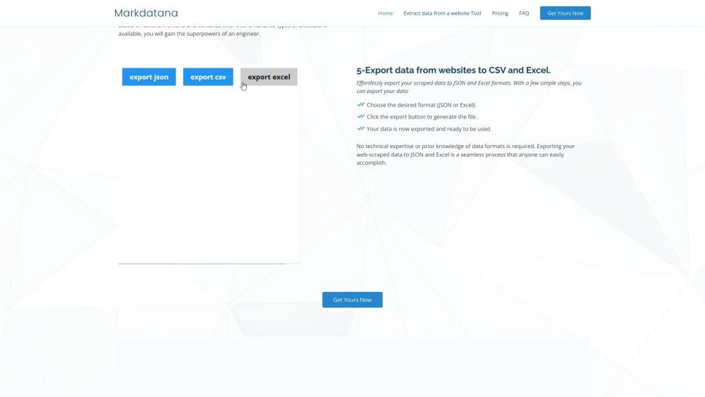 Data Extraction Tool