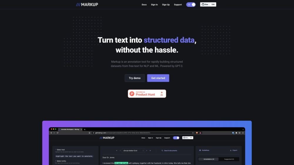 Markup