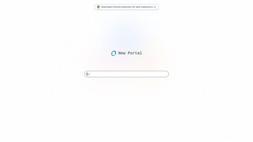 New Portal