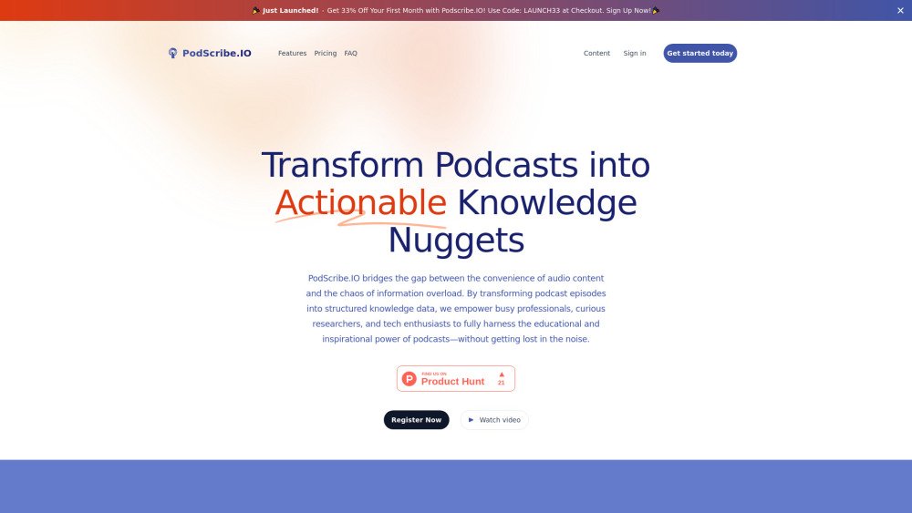 PodScribe.IO