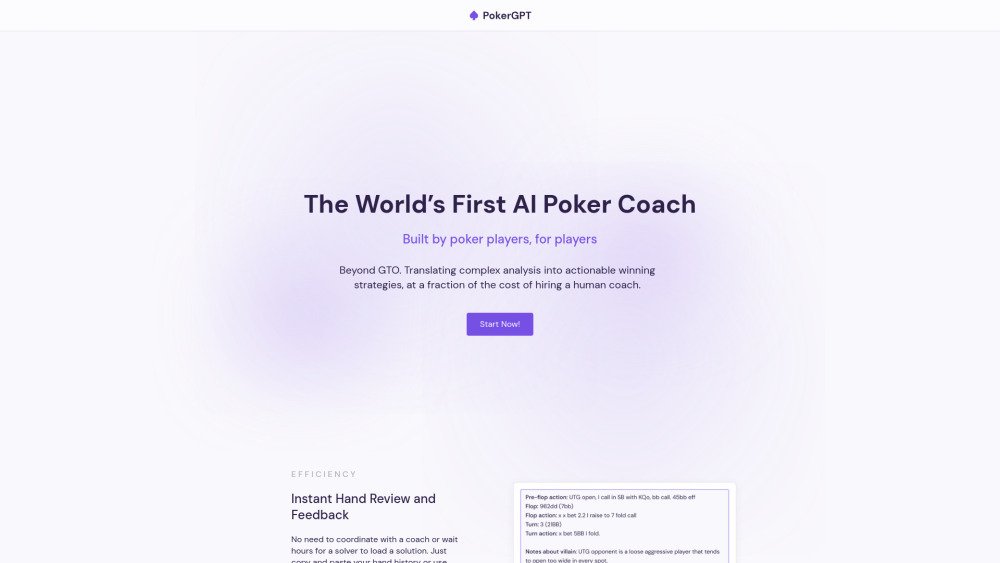 PokerGPT