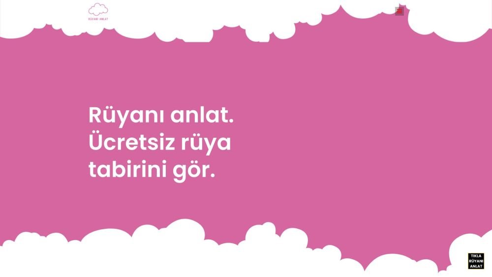 Rüyanı Anlat