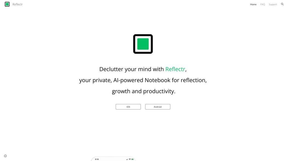 Reflectr AI Journal