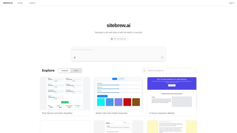 Sitebrew AI