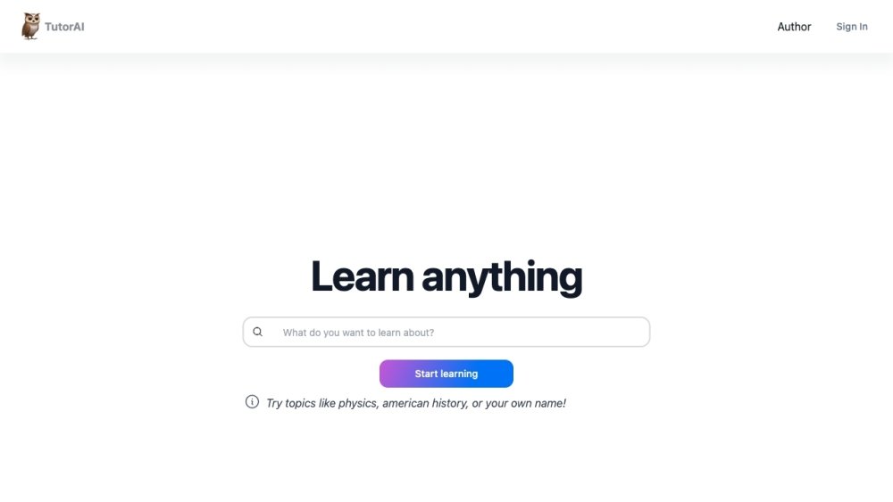 Tutor AI