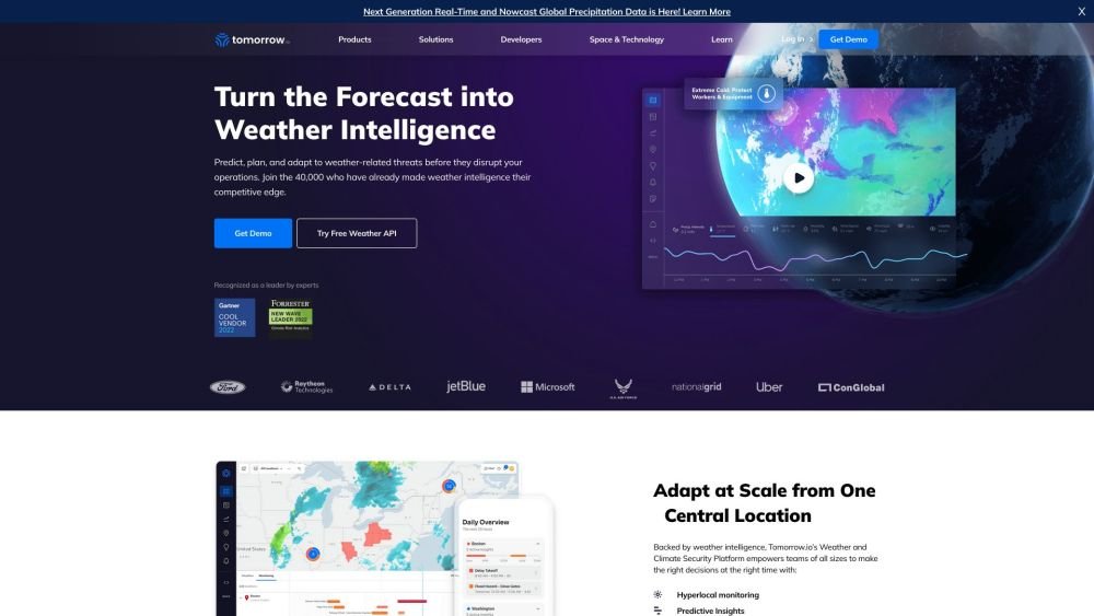 Tomorrow.io Weather API